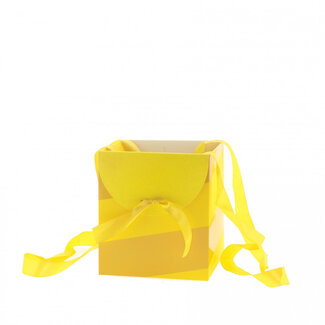 4A Bags “Muse” | Colour: Yellow | Length 16 centimetres | Width 16 centimetres | Height 18 centimetres | Per 10 bags