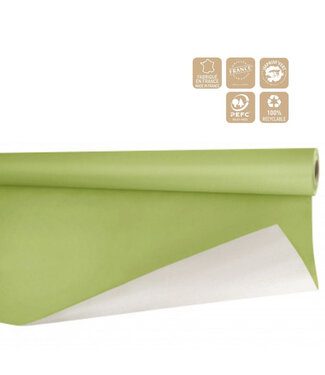 4A Papier op rol “Biet” | Kleur: Lichtgroen | Breedte 80 centimeter | Lengte 40 meter | 80 gram/m2 | Per rol
