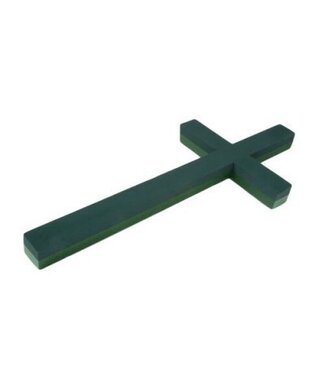 4A Foam Base FF Cross | Colour: Green | Length 90 centimetres | Width 38 centimetres | Per 2 crosses