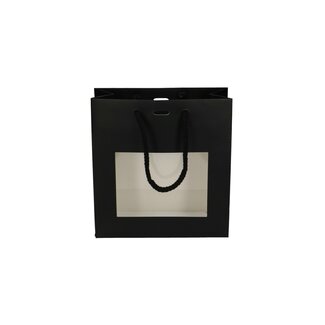 4A Tasses-cadeaux avec fenêtre | Couleur : Noir | Longueur 8 centimètres | Largeur 18 centimètres | Hauteur 18 centimètres | Par 10 tasses