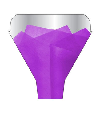 4A Hoezen Finewrap | Kleur: Paars | Lengte 50 centimeter | Breedte 35 centimeter | Hoogte 10 centimeter | Per 50 hoezen