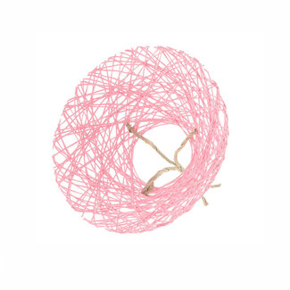 4A Boekethouder 100% Paperweb | Kleur: Roze | Diameter 25 centimeter | Per 10 boekethouders