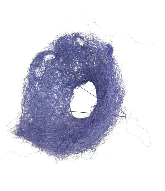 Porte-bouquet Sisal | Couleur : Lilas | Diamètre 20 centimètres | Par 10 porte-bouquets