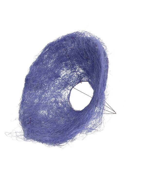 Porte-bouquet Sisal | Couleur : Lilas | Diamètre 30 centimètres | Par 10 porte-bouquets