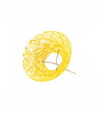 4A Boekethouder 100% Paperweb | Kleur: Geel | Diameter 20 centimeter | Per 10 boekethouders