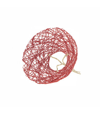 4A Boekethouder 100% Paperweb | Kleur: Rood | Diameter 20 centimeter | Per 10 boekethouders
