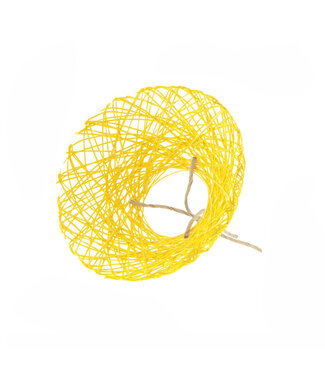 4A Boekethouder 100% Paperweb | Kleur: Geel | Diameter 25 centimeter | Per 10 boekethouders