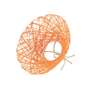 4A Buchhalter 100% Papiernetz | Farbe: Orange | Durchmesser 25 Zentimeter | Pro 10 Buchhalter