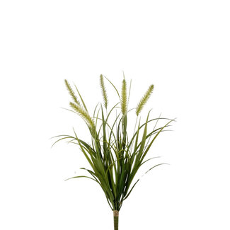 4A Fox Tail Grass Artificial Plant | Colour: Green | Length ± 58 centimetres | Per 4 artificial plants
