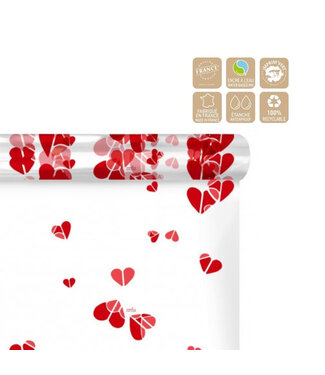 4A Folie auf Rolle „Charm“ | Farbe: Rot | Breite 60 Zentimeter | Länge 120 Meter | Pro Rolle