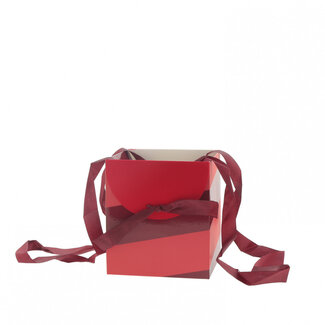 4A Bags "Muse" | Colour: Red | Length 16 centimetres | Width 16 centimetres | Height 18 centimetres | Per 10 bags