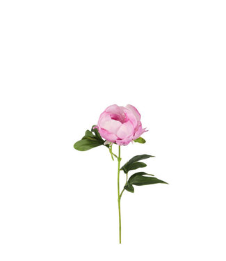 4A Peony Artificial Flower | Colour: Lilac | Length ± 57 centimetres | Per 6 artificial flowers