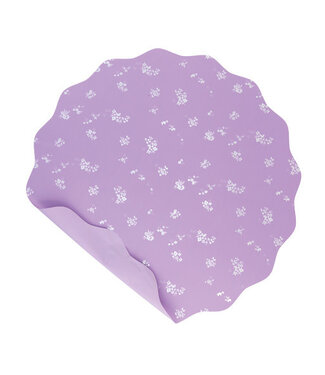 4A Round Tissue Paper "Romantic" | Colour: Lavender | Diameter 50 centimetres | Per 100 sheets