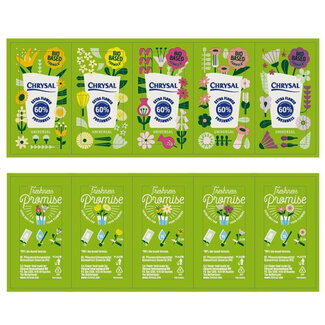 4A Entretien Chrysal Universel PP | 1 sachet pour 1 litre | Par 500 sachets