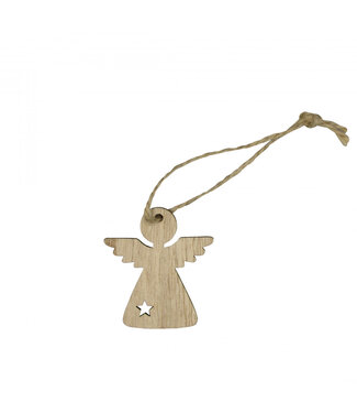 4A Kerst Deco hanger engel 5cm | Per 24 stuks
