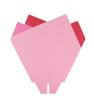 4A Hoezen Magnolia | Kleur: Roze | Lengte 44 centimeter | Breedte 44 centimeter | Per 50 hoezen