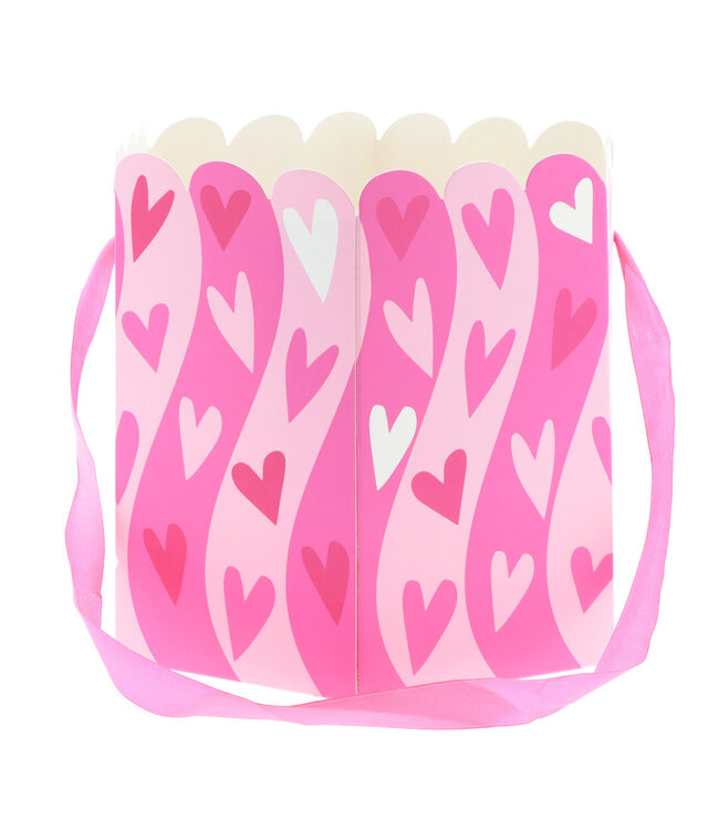 Bag "Vibrations" | Colour: Pink | Length 15 centimetres | Width 15 centimetres | Height 16 centimetres | Per 10 bags