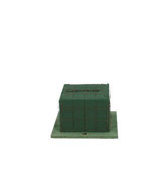 4A Plaque de mousse florale verte Bioline Deco | Largeur 11,5 centimètres | Longueur 11 centimètres | Hauteur 8 centimètres | Par pièce