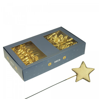 4A Kerst Deco ster/draad 40mm