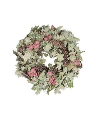 4A Red Berry Wreath | Colour: Green | Diameter 30 centimetres | Per wreath