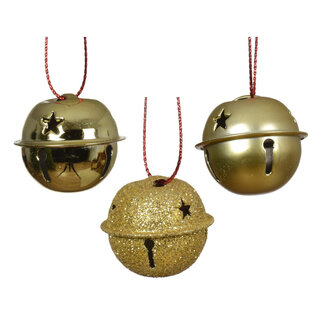 4A Kerst Deco kerstbellen 30mm x12