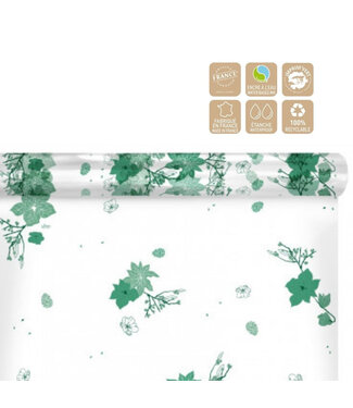 4A Film on Roll "Autumn" | Colour: Green | Width 80 centimetres | Length 120 metres | Per roll