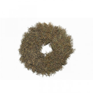 4A Iron Bush Wreath | Colour: Brown | Diameter 45 centimetres | Per wreath