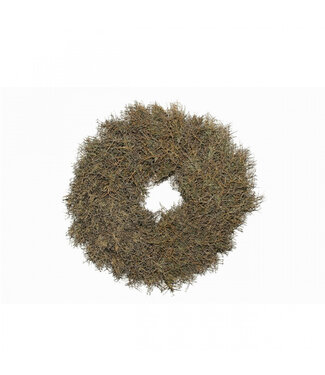 4A Couronne Iron Bush | Couleur : Marron | Diamètre 45 centimètres | Par couronne