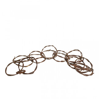 4A Dried Vine Garland | Garland Vine | Colour: Brown | Dried Decoration | Length 100 centimetres | Per piece