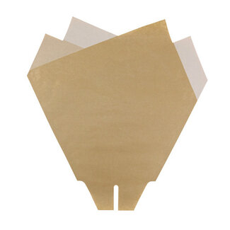 4A Magnolia Covers | Colour: Brown | Length 33 centimetres | Width 33 centimetres | Per 50 covers