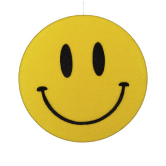4A Smiley Pendant | Colour: Yellow | Diameter 25 centimetres | Per piece