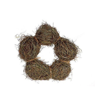 4A Heukranz | Farbe: Braun | Durchmesser 30 Zentimeter | Pro Kranz