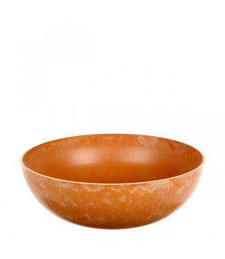 4A Kunststof Melamine Schaal Bord | Kleur: Terracotta | Diameter 25 centimeter | Hoogte 9 centimeter | Per 12 schalen