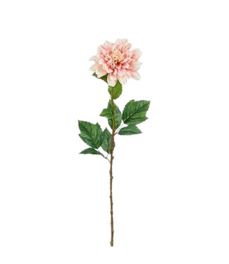 4A Dahlia Artificial Flower | Colour: Light Pink | Length ± 75 centimetres | Per 12 artificial flowers