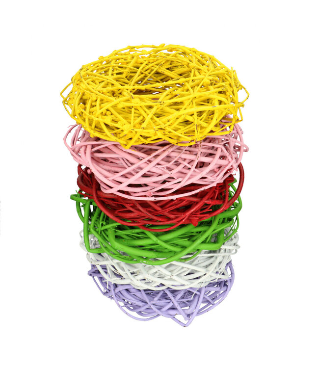 Cornelian Cherry Wreath | Colour: Mixed Colours | Cornus Branches Wreath | Diameter 30 centimetres | Per 6 wreaths