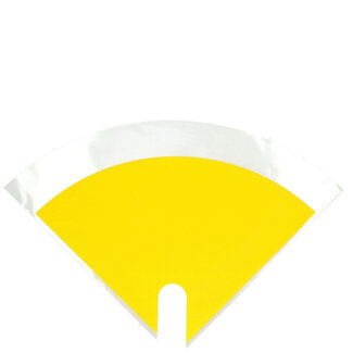 4A Housses Moon Aspect Kraft | Couleur : Jaune | Longueur 30 centimètres | Largeur 30 centimètres | Par 50 housses