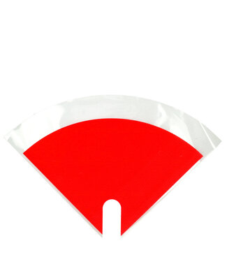 4A Hüllen Moon Kraftoptik | Farbe: Rot | Länge 30 Zentimeter | Breite 30 Zentimeter | Pro 50 Hüllen