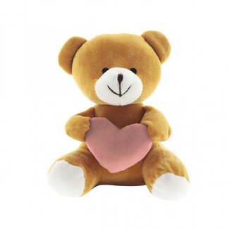 4A Bear “Valentinus” | Colour: Pink | Length 18 centimetres | Width 14 centimetres | Per 10 bears