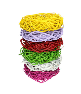 4A Kornoelje Krans | Kleur: Gemengde Kleuren | Cornus Takken Krans | Diameter 30 centimeter | Per 6 kransen