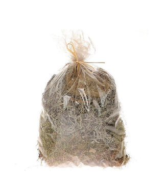 4A Décoration sèche Mélange de Mousse | Couleur : Couleurs Mélangées | Poids 75 grammes | Par pièce