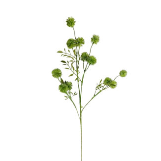 4A Dandelion Artificial Flower | Colour: Green | Dandelion artificial flowers | Length ± 85 centimetres | Per 10 artificial flowers
