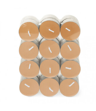 4A Scented Candle Tealight “Dawn” | Colour: Salmon | Per 24 tealights