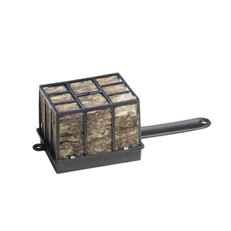 4A Braune Oasis Bio Fibre Florette Mini | Breite 9 Zentimeter | Länge 24 Zentimeter | Höhe 8,5 Zentimeter | Pro 36 Stück