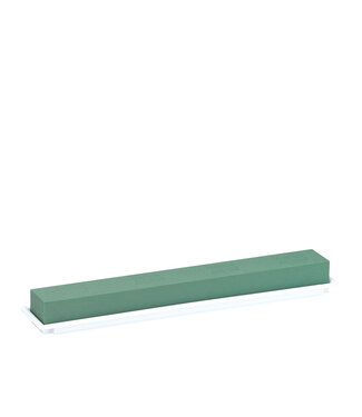 4A Décoration de Table Oasis Verte Maxi | Largeur 48 centimètres | Longueur 9 centimètres | Hauteur 6 centimètres | Par 4 pièces