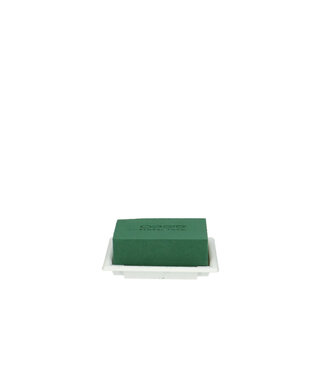 4A Green Oasis Table Deco Mini | Width 13 centimetres | Length 9 centimetres | Height 5 centimetres | Per 8 pieces