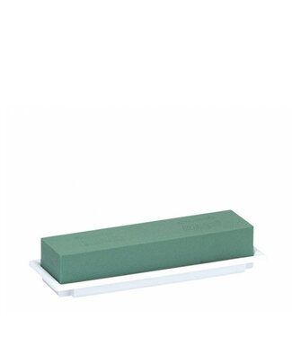 4A Green Oasis Table Deco Medium | Width 25 centimetres | Length 9 centimetres | Height 5 centimetres | Per 8 pieces