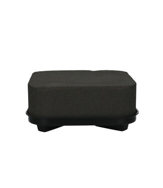 4A Black Oasis Eychenne Cushion square | Width 20 centimetres | Per 6 pieces