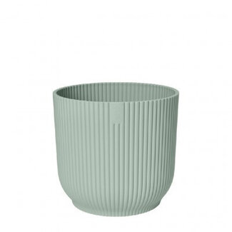 4A Plastic Flower Pot Plant Pot Vibes | Colour: Mint | Diameter 18 centimetres | Height 17 centimetres | Per 6 flower pots