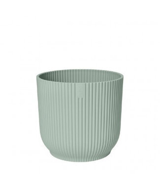 4A Kunststoff Blumentopf Pflanzentopf Vibes | Farbe: Mint | Durchmesser 18 Zentimeter | Höhe 17 Zentimeter | Pro 6 Blumentöpfe