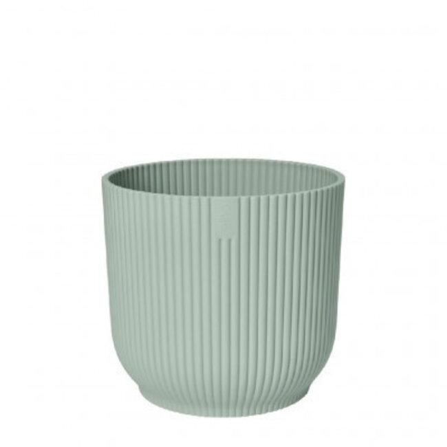 Plastic Flower Pot Planter Vibes | Colour: Mint | Diameter 18 centimetres | Height 17 centimetres | Per 6 flower pots